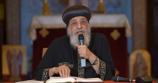 البابا تواضروس الثانى يلقى عظته الأسبوعية مساء اليوم بالعباسية 