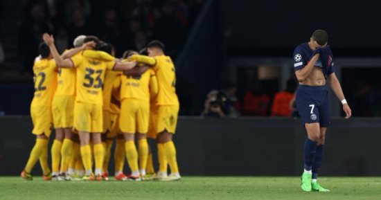 La liste de Barcelone pour le match contre le Paris Saint-Germain lors du match retour des quarts de finale de la Ligue des Champions