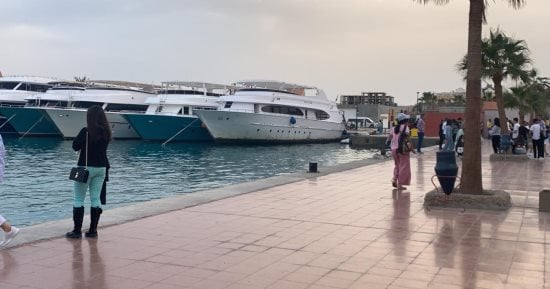 مارينا اليخوت فى الغردقة أهم مزار سياحى