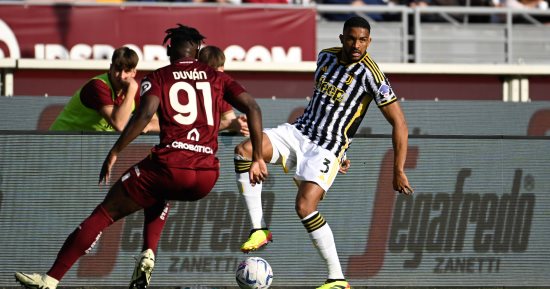 Une mi-temps négative entre la Juventus et le Torino en Ligue italienne