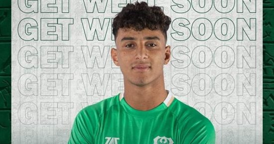 فحص طبي لـ أحمد عيد في المصري لتحديد حجم الإصابة وبرنامج العلاج