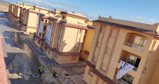رفح الجديدة.. مدينة مصرية على الحدود الشرقية تستعد لاستقبال السكان.. صور