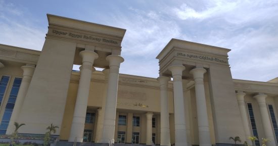 محطة قطارات صعيد مصر تغير منطقة بشتيل بالجيزة.. فيديو