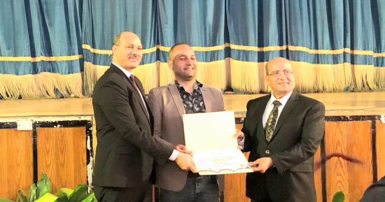 "التعليم ومياه الشرب" بالإسكندرية تكرمان مراسل اليوم السابع ضمن "صحتهم مستقبلهم"