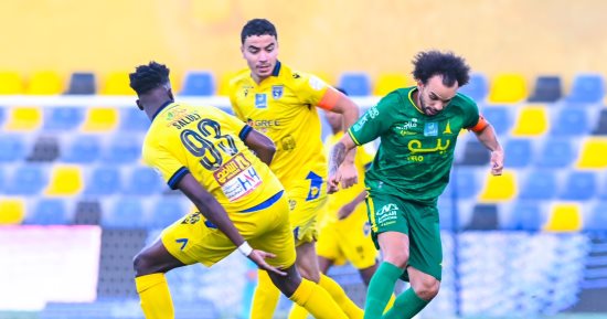 تعادل 1-1 يحسم شوط التعاون ضد الخليج فى الدورى السعودى.. فيديو