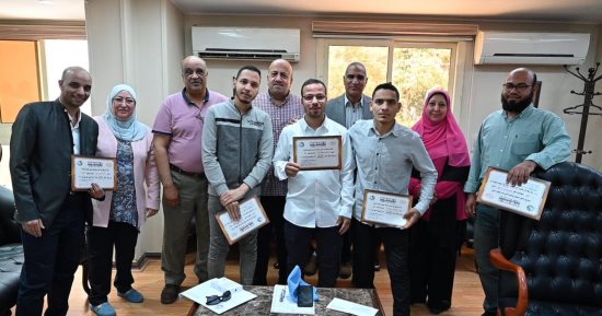 رئيس مياه الجيزة يكرم الفائزين فى المسابقة السنوية لحفظ القرآن الكريم.. صور