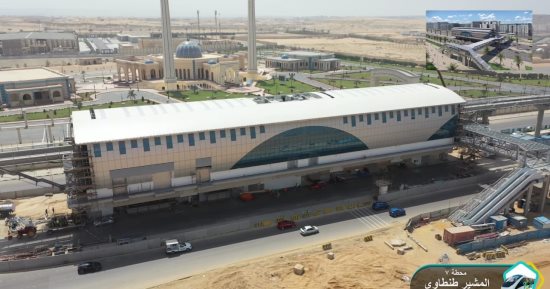 شاهد أحدث صور لمشروع مونوريل العاصمة الإدارية.. 22 محطة
