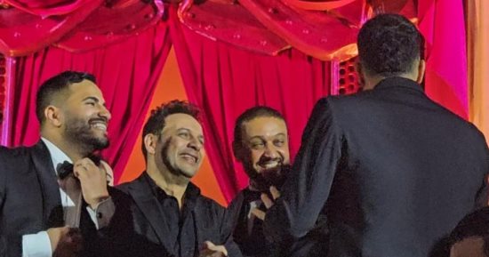 مصطفى قمر وحميد الشاعري يشعلان حفل زفاف نجل الفنان محمد فؤاد