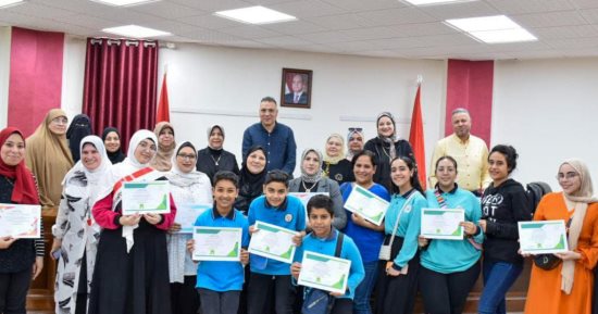 "تعليم بورسعيد" يكرم 7 طلاب فائزين بمسابقة تكنولوجيا المعلومات