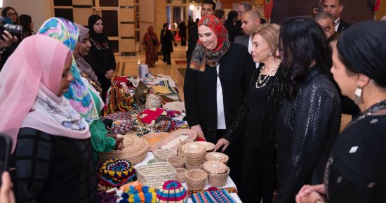 وزيرة التضامن تشهد افتتاح الدورة الثامنة لمهرجان أسوان الدولى لأفلام المرأة