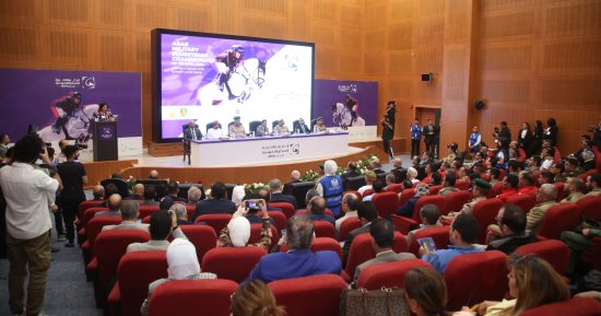رئيس الاتحاد العربى للرياضة العسكرية: المدينة الأولمبية احد القلاع الحديثة فى مصر
