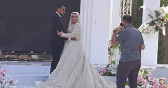 أشرف روقا يحتفل بزفافه وسط حضور نجوم الزمالك