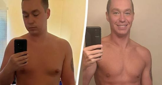 رجل يفقد 53 كيلو فى 10 أشهر بعد السخرية منه على تطبيق مواعدة