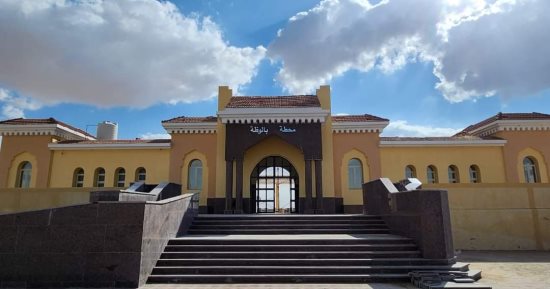 القطارات تعود لسيناء.. شاهد أحدث صور لمحطة سكك حديد بالوظة