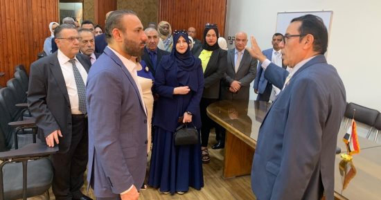 نقابة العاملين بالغزل والنسيج تستضيف ممثلى 11 دولة عربية