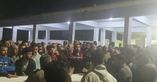 تشييع جثمان صديقة عروس بـ مطوبس بعد انقلاب سيارة الزفة فى إحدى الترع