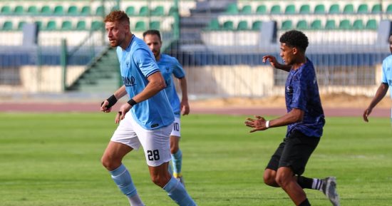 المصري يفوز على الطيران بهدفين نظيفين استعدادًا لمباراة الداخلية