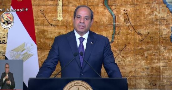 الرئيس السيسى: نرفض تهجير الفلسطينيين حفاظا على قضية فلسطين وحماية لأمن مصر 