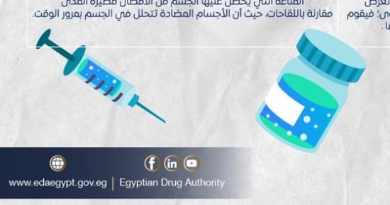هيئة الدواء تكشف فروقا جوهرية هامة بين الأمصال واللقاحات.. تفاصيل