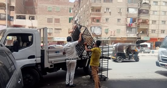 محافظة القاهرة تشن حملات مكبرة لرفع الإشغالات