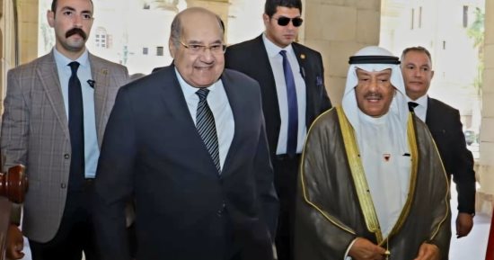 رئيس الشيوخ يستقبل رئيس الشورى البحرينى.. و"بن صالح" يشيد بموقف مصر فى القضية الفلسطينية