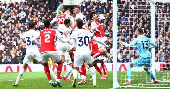 Les buts de dimanche… Arsenal remporte le derby du nord de Londres… et Zamalek balaye Dreams