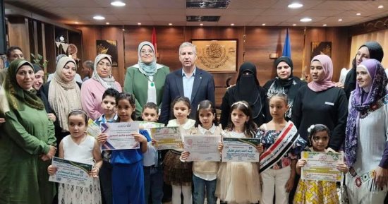 وكيل "تعليم دمياط" يعلن نتيجة مسابقة الطفل المبدع