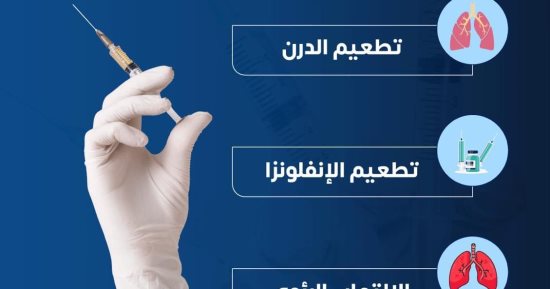 ما تطعيمات الأمراض الصدرية؟ وزارة الصحة تجيب