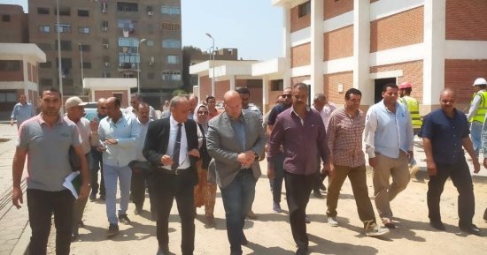 نائب محافظ الجيزة يتفقد مشروع توسعات محطة مياه الشرب بمنشأة القناطر.. صور