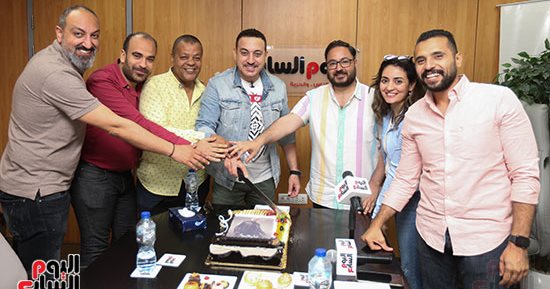اليوم السابع يكرم دياب ويحتفل بنجاح مسلسل مليحة.. صور