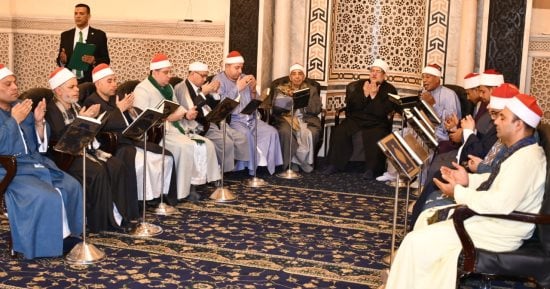 وزير الأوقاف يشهد الختمة المرتلة بمسجد السيدة زينب.. ويؤكد: مصر بلد القرآن