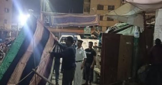 محافظ المنوفية: رفع 45 إشغالا خلال حملة ليلية بحى غرب شبين الكوم