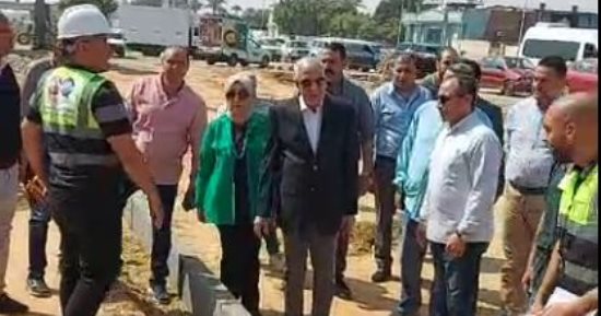 محافظ الجيزة يتفقد المرحلة الثانية من مشروع تطوير محور المنصورية.. فيديو
