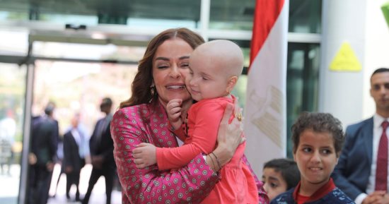 مايا مرسى تستقبل قرينة رئيس البوسنة والهرسك للاطلاع على جهود مصر لتمكين المرأة