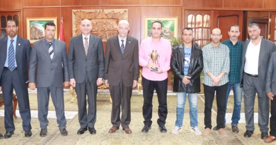 فريق جامعة المنوفية لتنس الطاولة يفوز بكأس دورى المصالح الحكومية