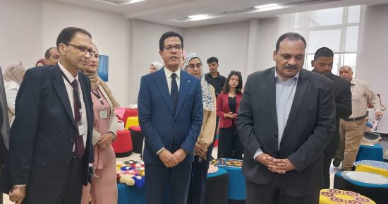 رئيس جامعة بنها يفتتح مؤتمر "إبداعات وابتكارات طلاب كليات التربية النوعية"