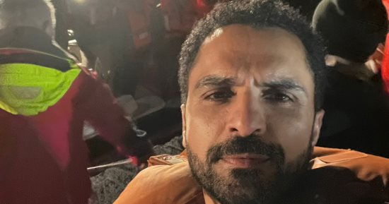 صورة جديدة لـ سامى الشيخ بشخصية إدريس من الفيلم العالمى Run
