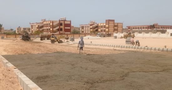مشروعات تم الانتهاء من تشييدها بمدينة طور سيناء 