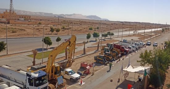 أبو رديس واجهة المشروعات الخدمية المنفذة من الدولة بجميع مناطقها.. صور