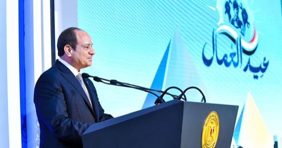 الحرية المصرى: كلمة الرئيس السيسى عبرت عن حبه وتقديره الكبير للفئة العمالية
