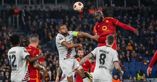 باير ليفركوزن يُسقط روما بثنائية ويقترب من نهائى الدوري الأوروبي.. فيديو