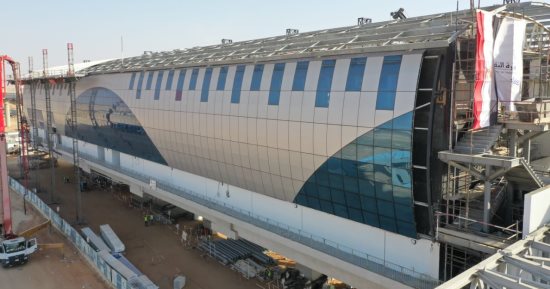 شاهد أعمال تنفيذ مشروع مونوريل شرق النيل.. صور