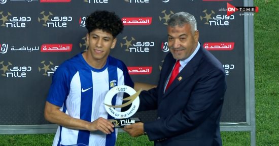 عمار حمدى رجل مباراة المقاولون و زد فى الدورى