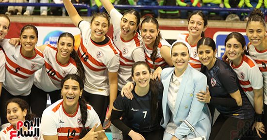 الزمالك يهزم سموحة ويتأهل إلى نهائيات دورى سيدات الكرة الطائرة