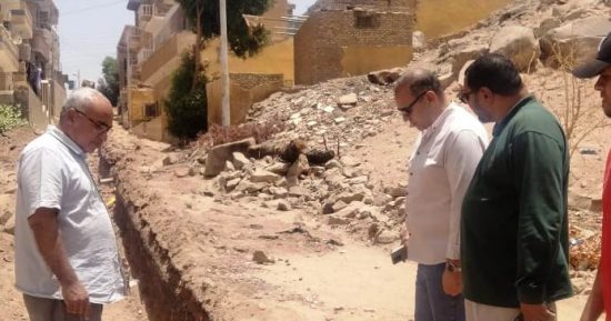 إعادة تأهيل محطة مياه آبار الشلال بأسوان تشمل 15 بئرا