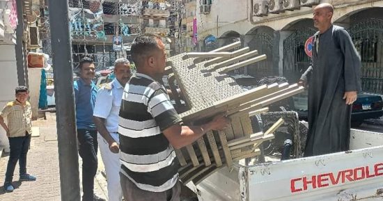 ضبط ومصادرة 315 مخالفة مرافق متنوعة فى حملة بحى شرق سوهاج