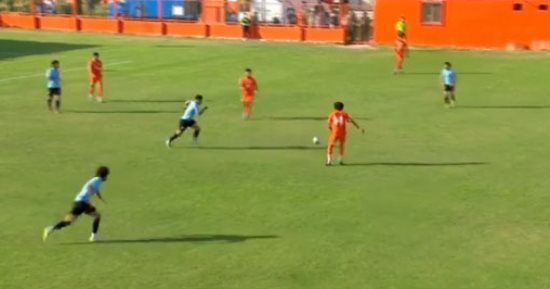 المحلة يتقدم على بروكسى 2-1 بالشوط الأول ويضع قدما فى الدورى الممتاز ..صور