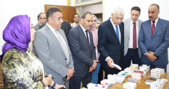 رئيس جامعة المنوفية يفتتح مهرجان الأسبوع البيئى الحادى عشر