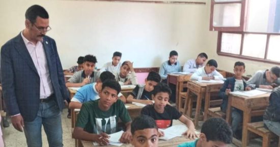 قيادات التعليم تشدد على التصدى للغش بامتحانات نهاية العام.. صور