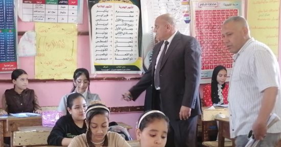انطلاق ماراثون امتحانات الفصل الدراسى الثانى لصفوف النقل بالدقهلية.. صور